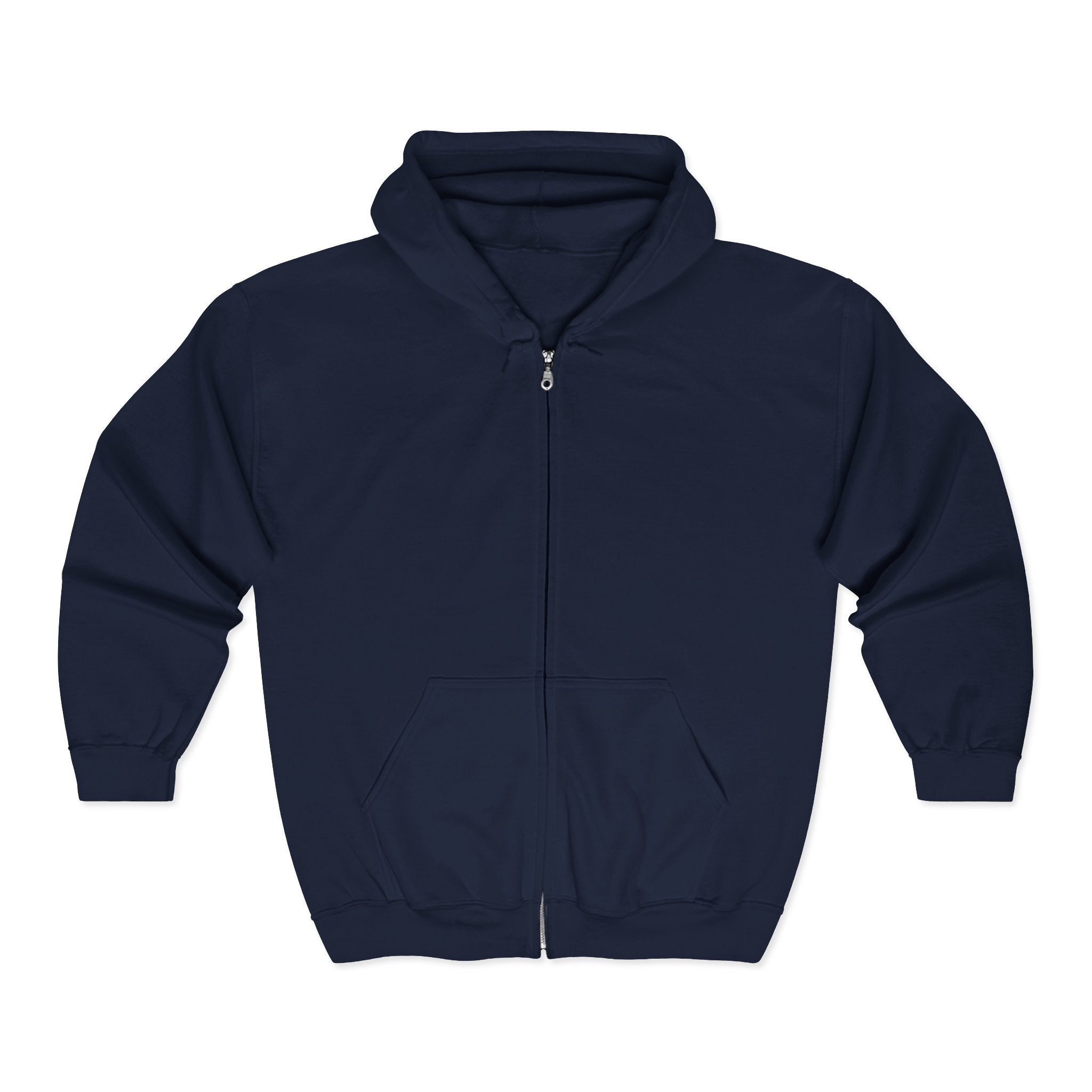 Full Zip Hooded Sweatshirt - Ultimate Comfort and Style for Casual Gatherings and Holidays Printify